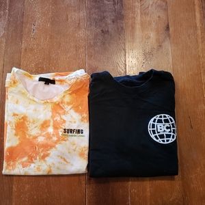 2 Cute Surfer shirts BC Surf Ft. Lauderdale tees